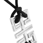 Cartier Le Baiser du Dragon 18K White Gold Pendant Necklace