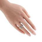 Cartier Maillon Panthère 18K White Gold Diamond Ring