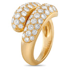 Cartier Vintage 18K Yellow Gold 2.41ct Diamond Ring