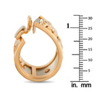 Cartier 18K Yellow Gold Elephant Earrings