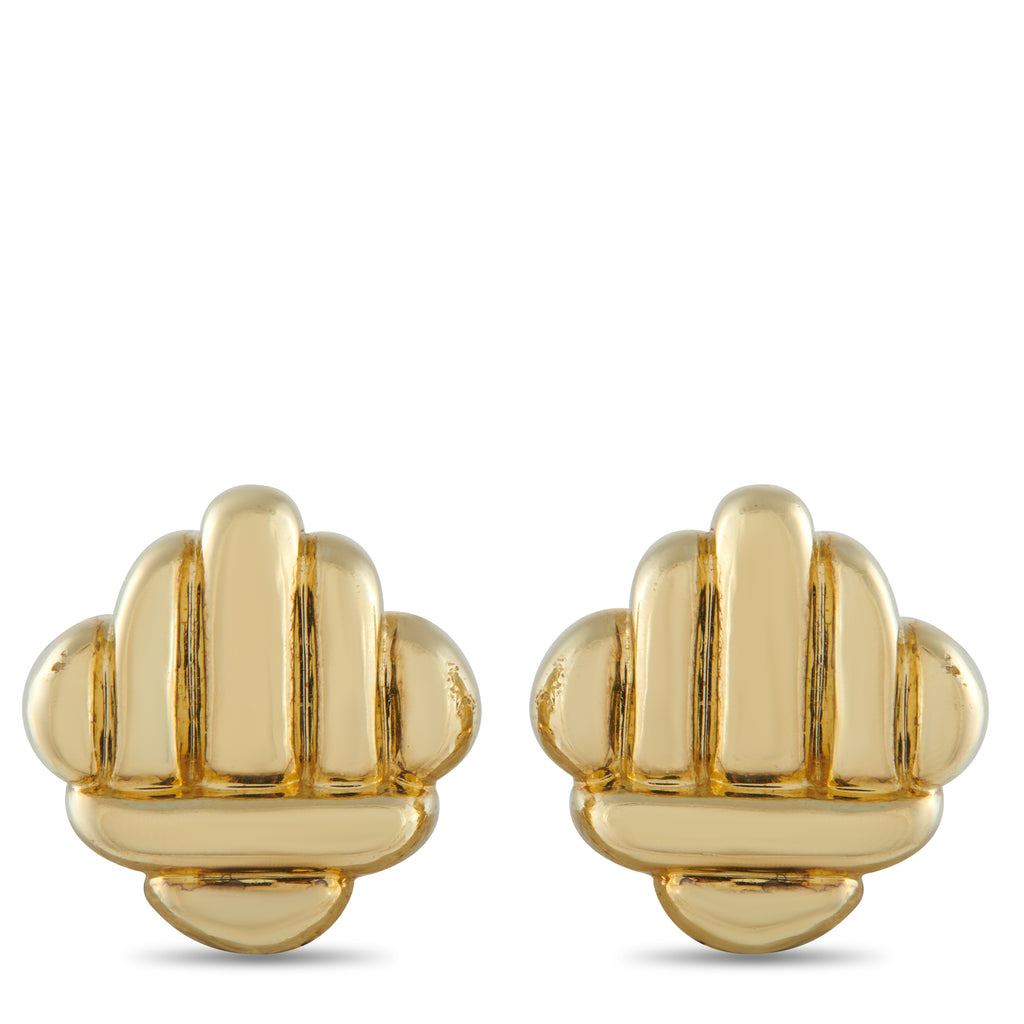 Cartier 18K Yellow Gold Clip-On Earrings