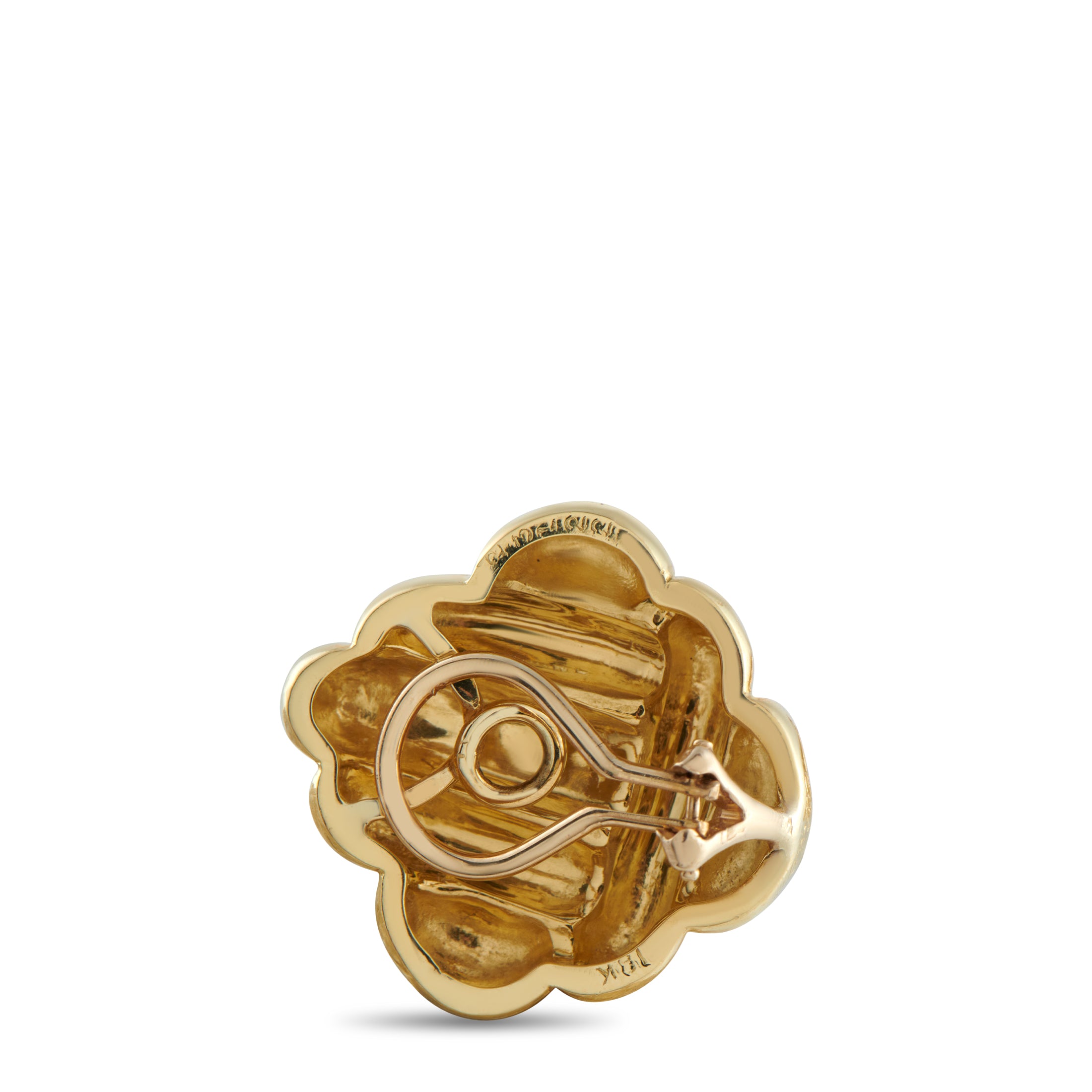 Cartier 18K Yellow Gold Clip-On Earrings