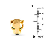 Cartier Panthere 18K Yellow Gold Cufflinks and Tuxedo Button Set