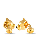 Cartier Panthere 18K Yellow Gold Cufflinks and Tuxedo Button Set