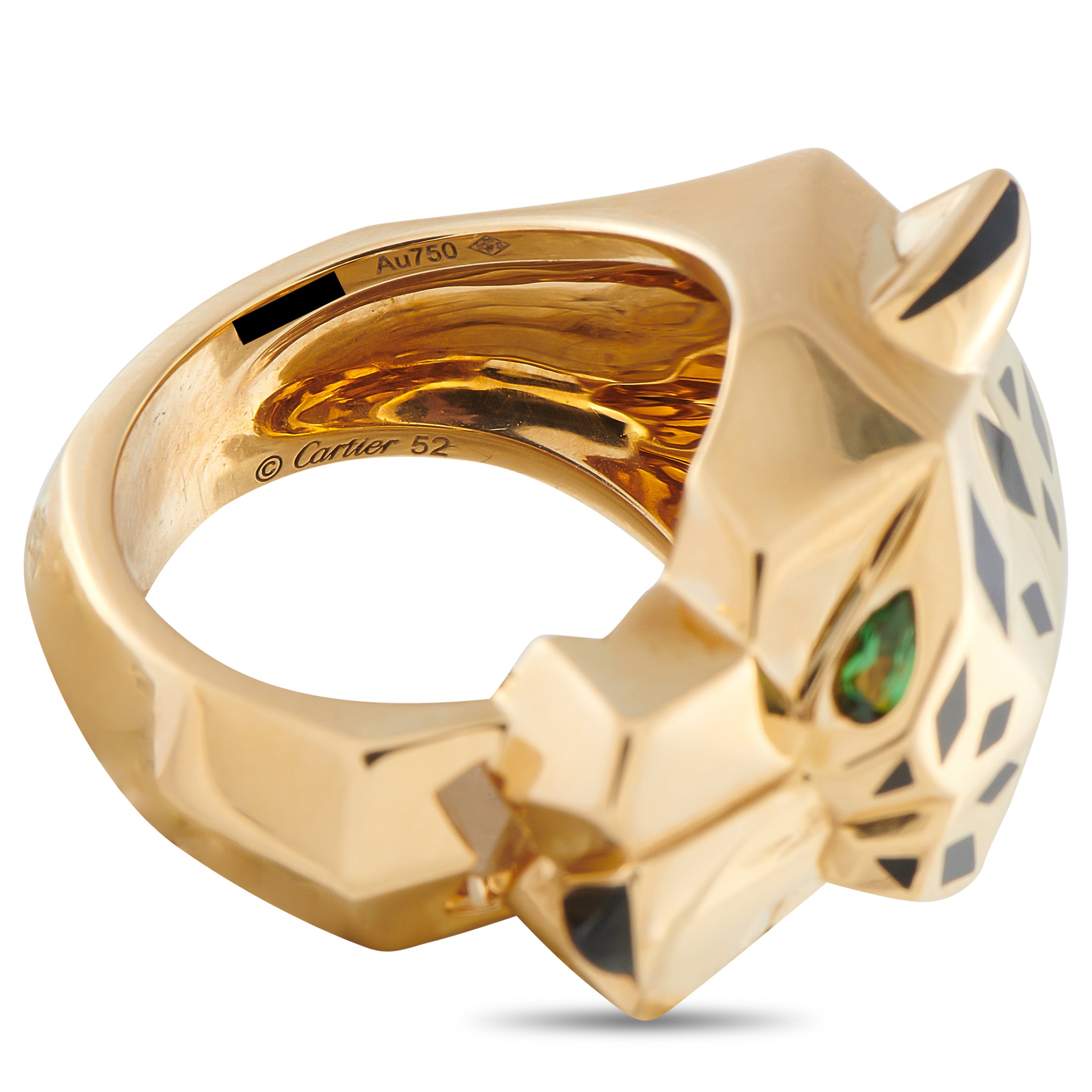 Cartier Panthere 18K Yellow Gold Ring