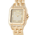 Cartier Panthère Diamond and Yellow Gold Watch