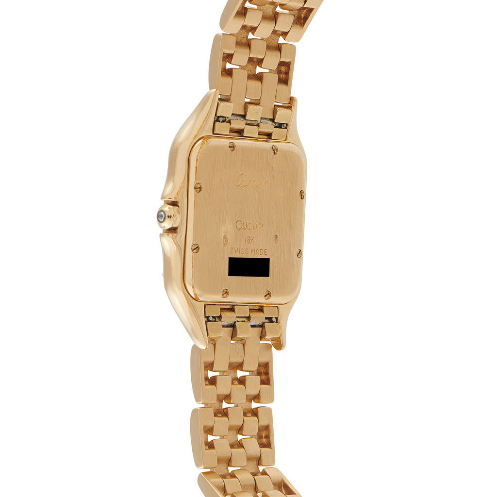 Cartier Panthère Diamond and Yellow Gold Watch