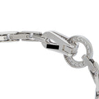 Cartier Agrafe 18K White Gold Diamond Necklace