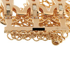 CartierAgrafe 18K Yellow Gold 3.95ct Diamond Bracelet