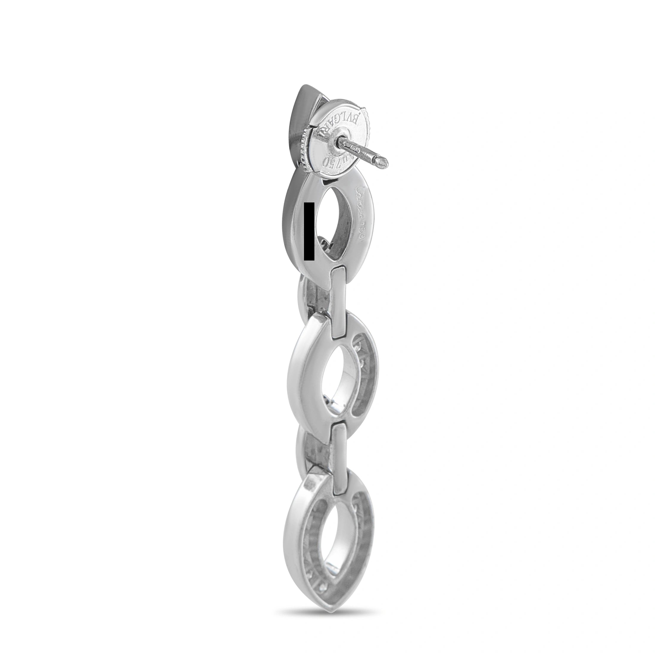 Cartier Diadea 18K White Gold Diamond Earrings