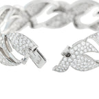 Cartier Dove of Peace 18K White Gold 15.0ct Diamond Bracelet