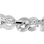 Cartier Infiniti 18K White Gold 3.68ct Diamond Bracelet