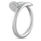Cartier Juste un Clou 18K White Gold Diamond Ring