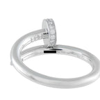 Cartier Juste un Clou 18K White Gold Diamond Ring