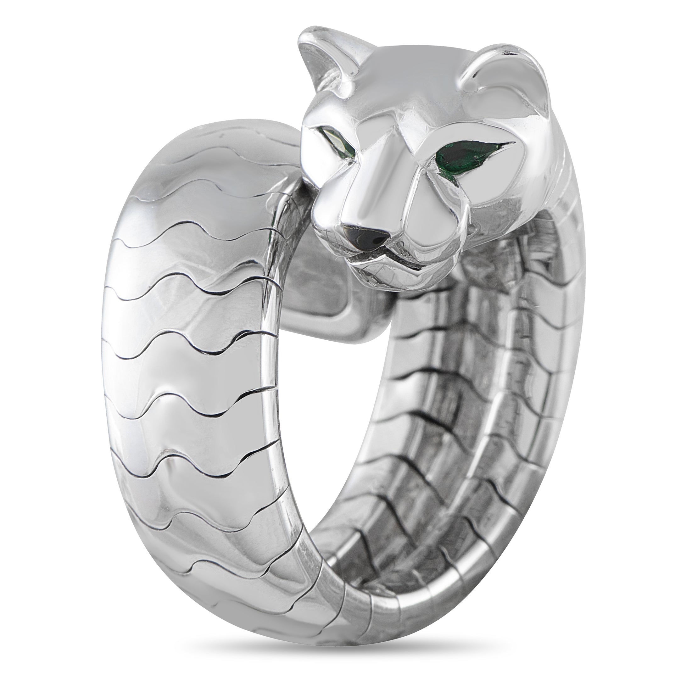 CartierPanthère Lakarda 18K White Gold Ring