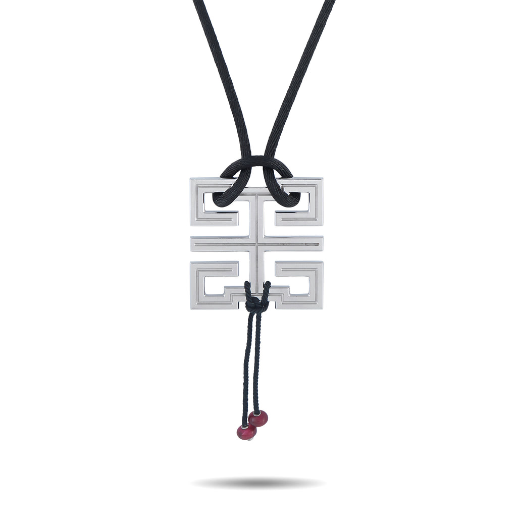 CARTIER Le Baiser Du Dragon 18K White Gold Necklace