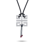 CARTIER Le Baiser Du Dragon 18K White Gold Necklace