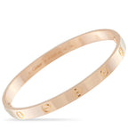 Cartier LOVE 18K Rose Gold Bracelet