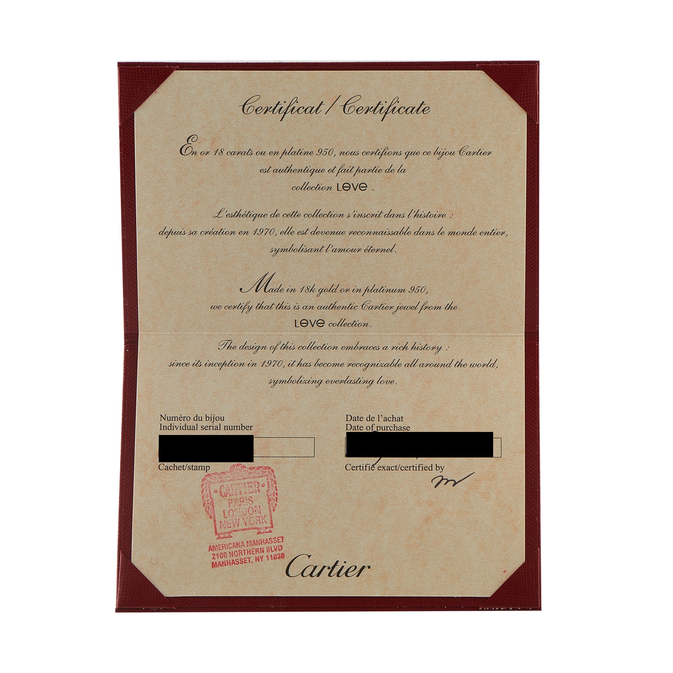 Cartier LOVE 18K White Gold 10 Diamond Bracelet