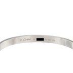 Cartier LOVE 18K White Gold Bracelet