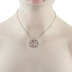 Cartier LOVE 18K White Gold Diamond Necklace
