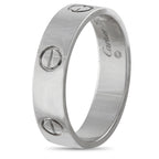 Cartier LOVE 18K White Gold Ring