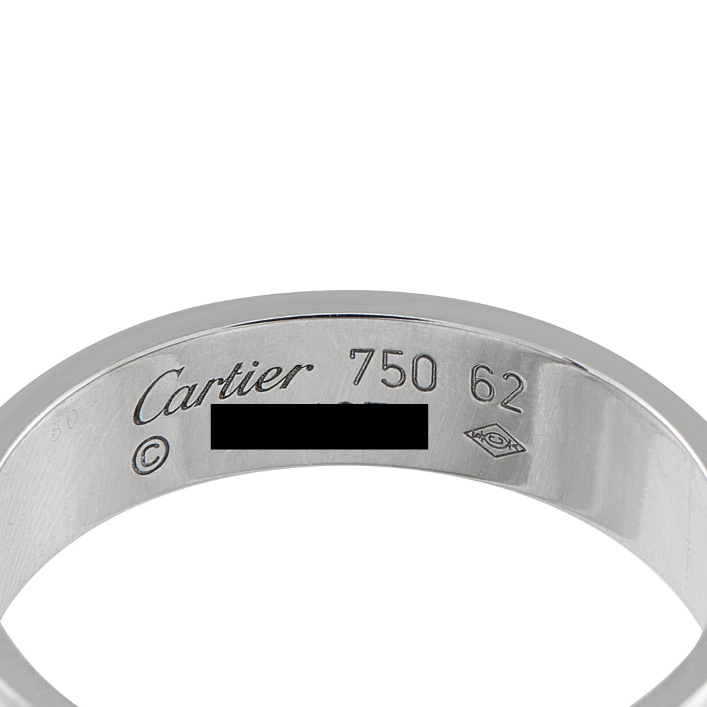Cartier LOVE 18K White Gold Ring