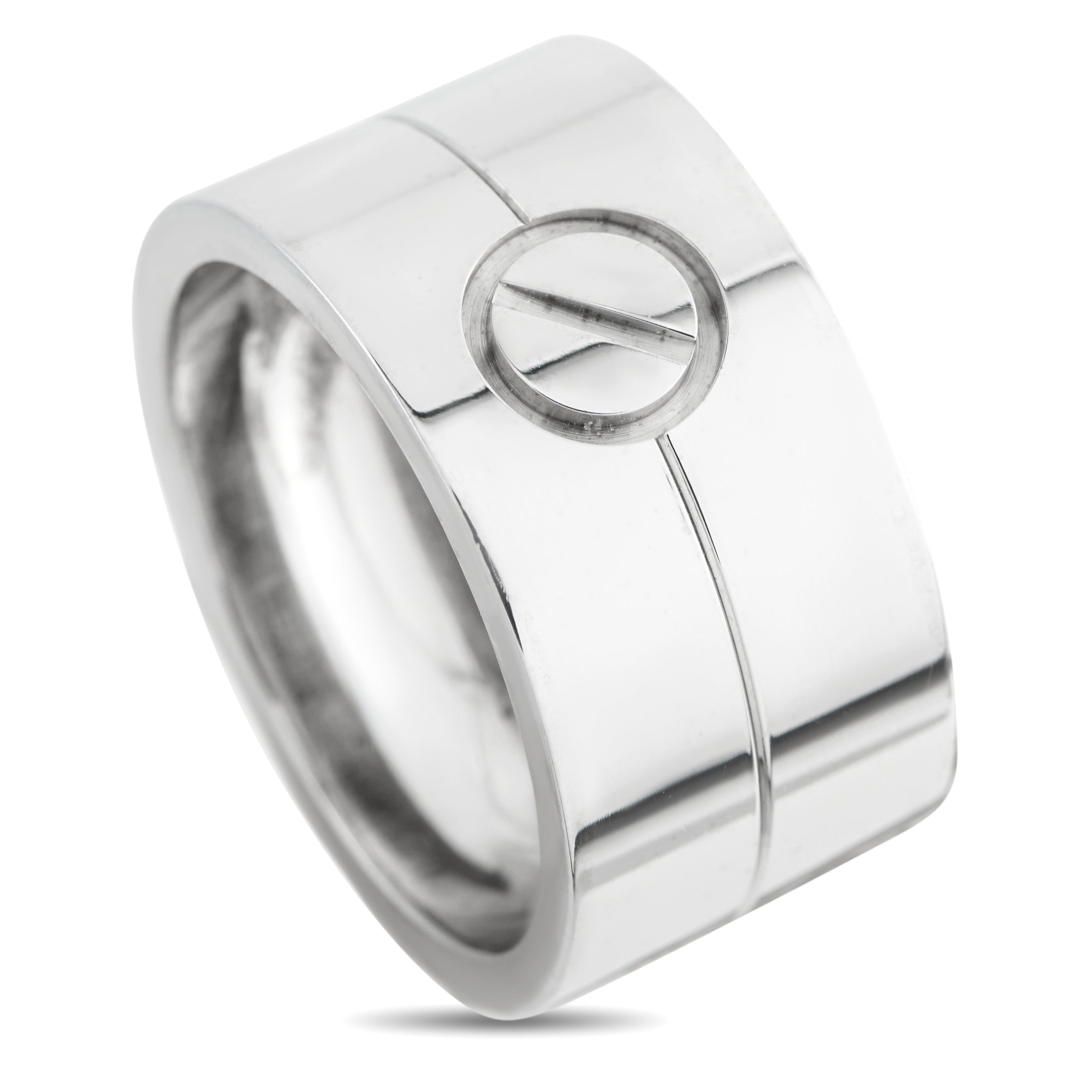 CARTIER LOVE 18K White Gold Ring