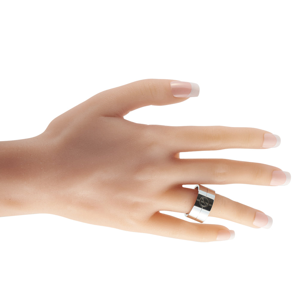 CARTIER LOVE 18K White Gold Ring