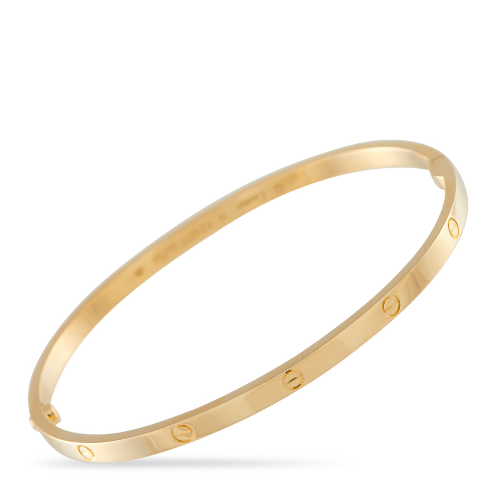 CARTIER LOVE 18K Yellow Gold Bracelet