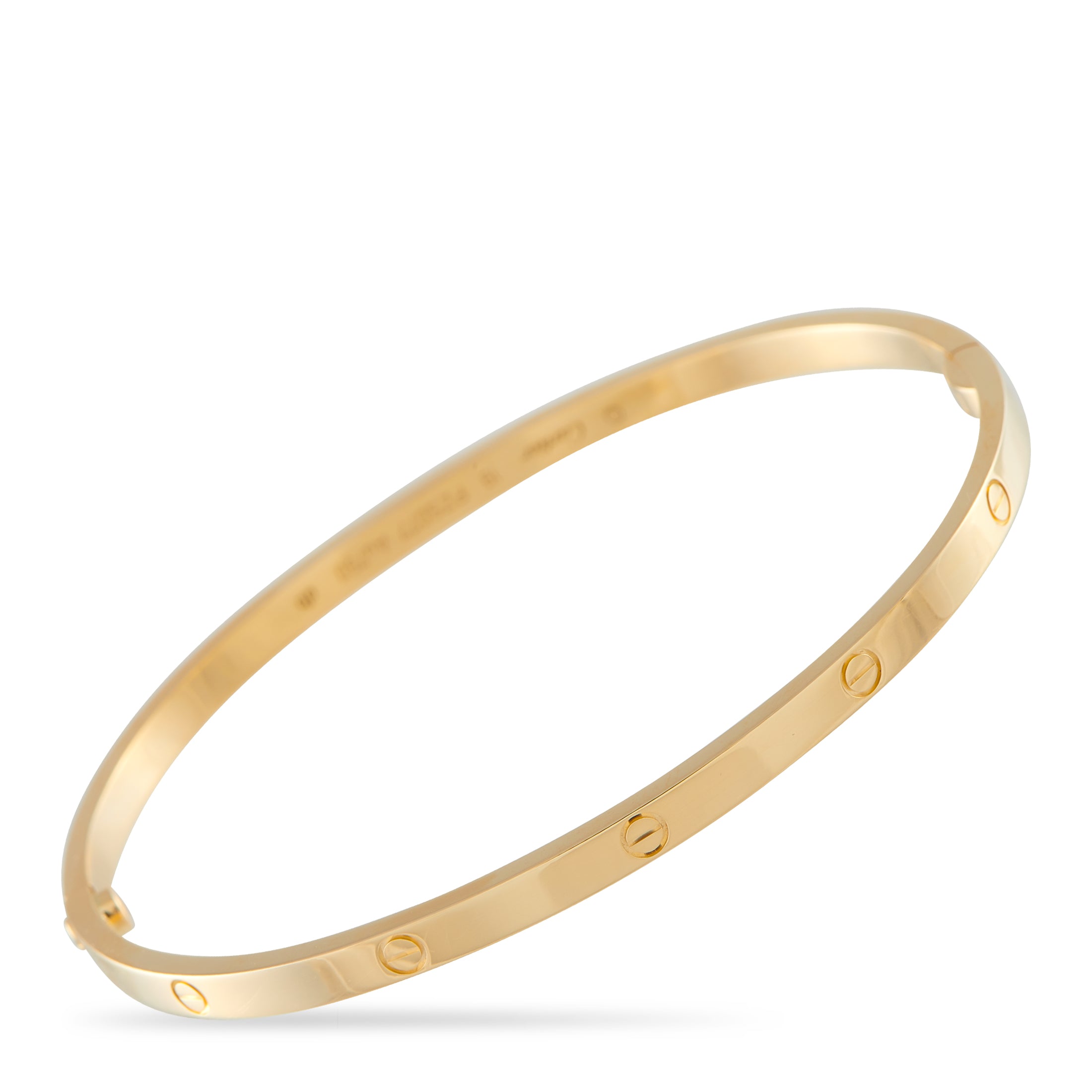 CARTIER LOVE 18K Yellow Gold Bracelet