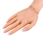 Cartier Love bracelet with diamond accents worn on the wrist