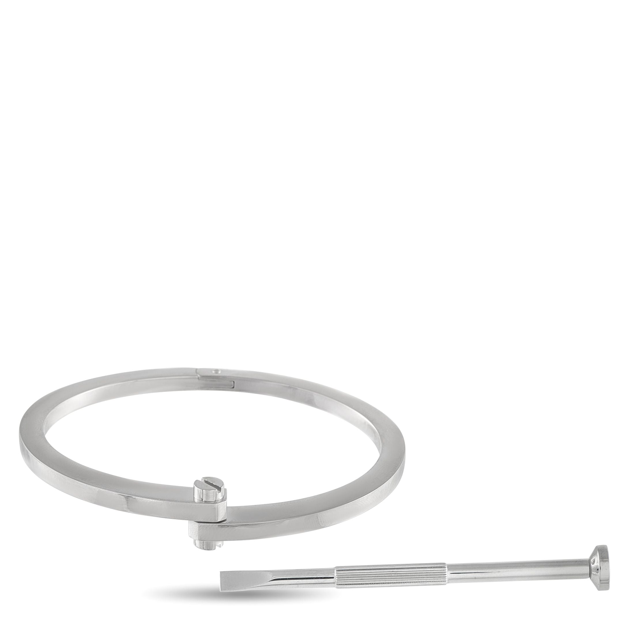 CartierMenotte 18K White Gold Bracelet