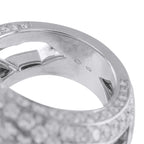 Cartier Nouvelle 18K White Gold 7.68ct Diamond Ring