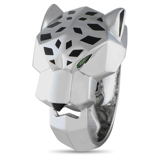 Cartier Panthere 18K White Gold Ring