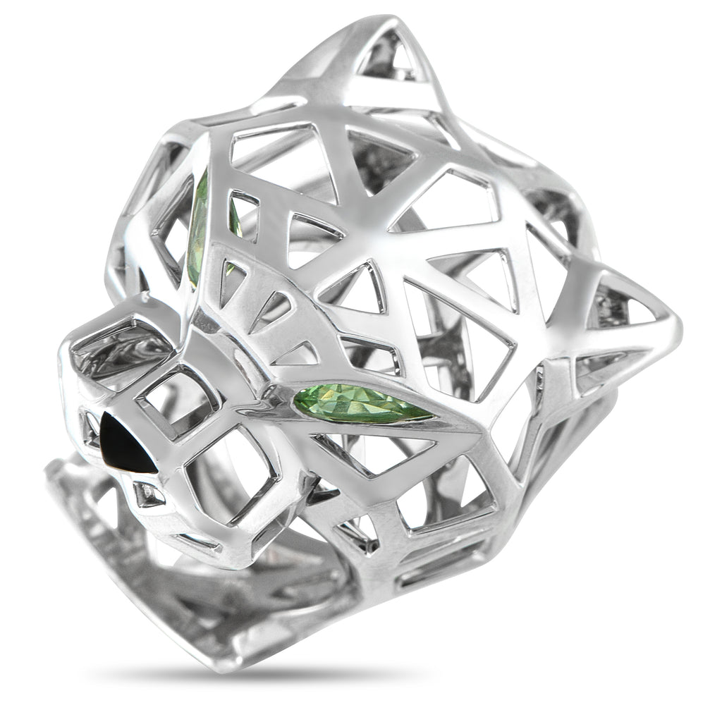 Cartier Panthere 18K White Gold Ring
