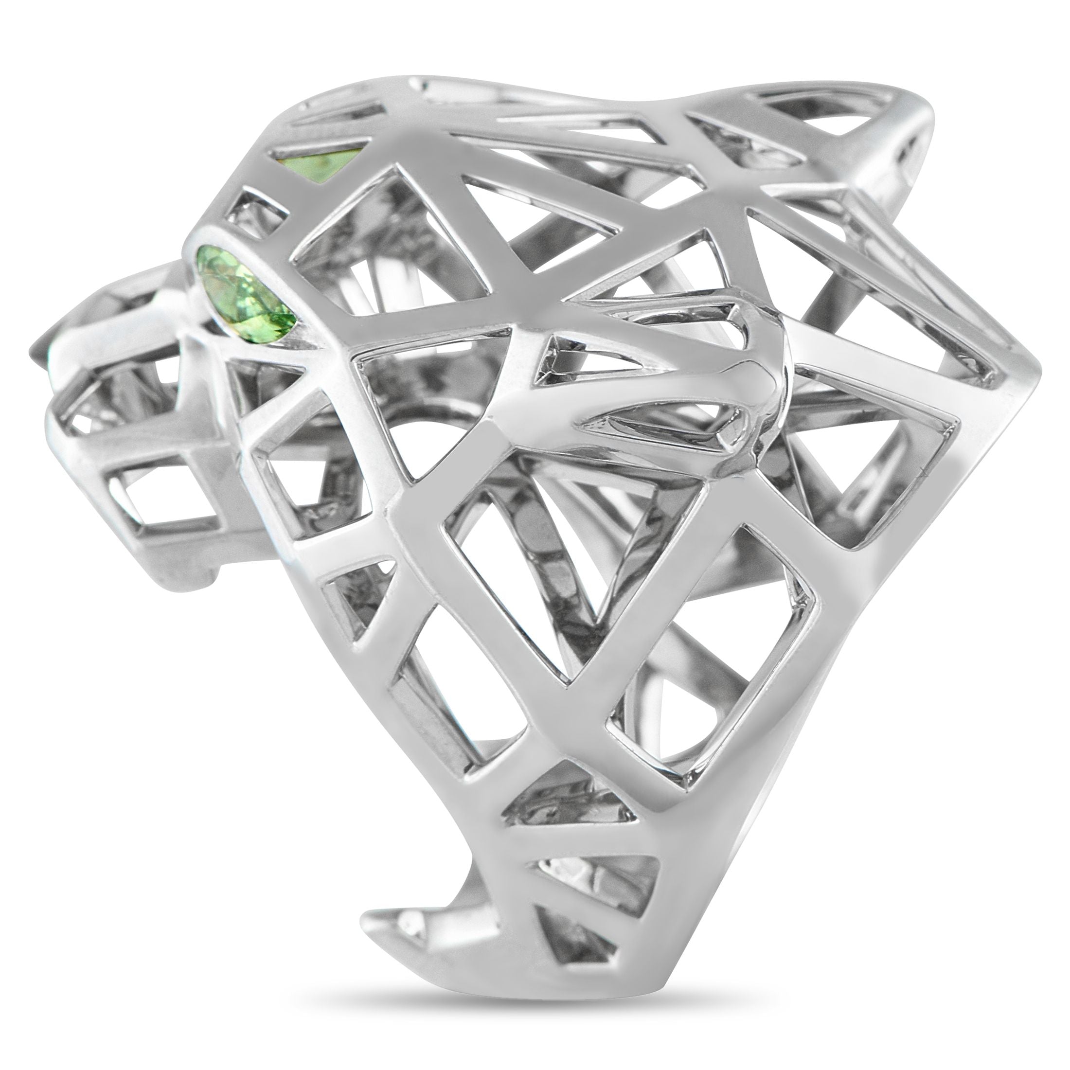 CartierPanthere 18K White Gold Ring