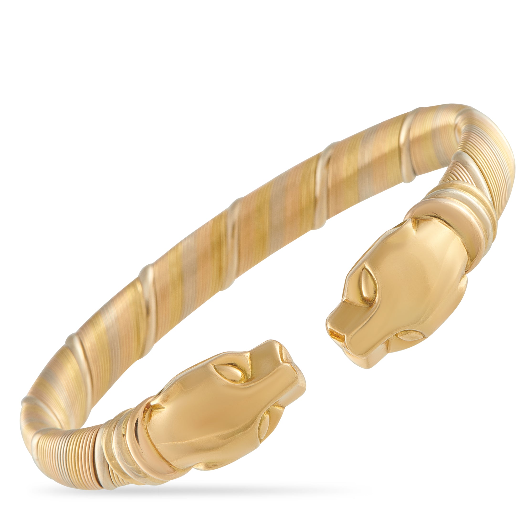 Cartier Vintage Panthere 18K Yellow Gold Bracelet