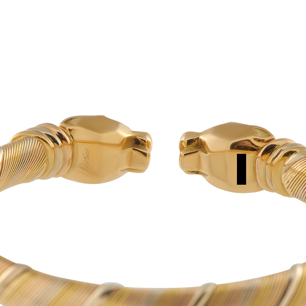 Cartier Vintage Panthere 18K Yellow Gold Bracelet