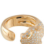Cartier Panthere 18K Yellow Gold 1.15ct Diamond Ring