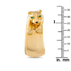 CARTIER Panthere 18K Yellow Gold Earrings