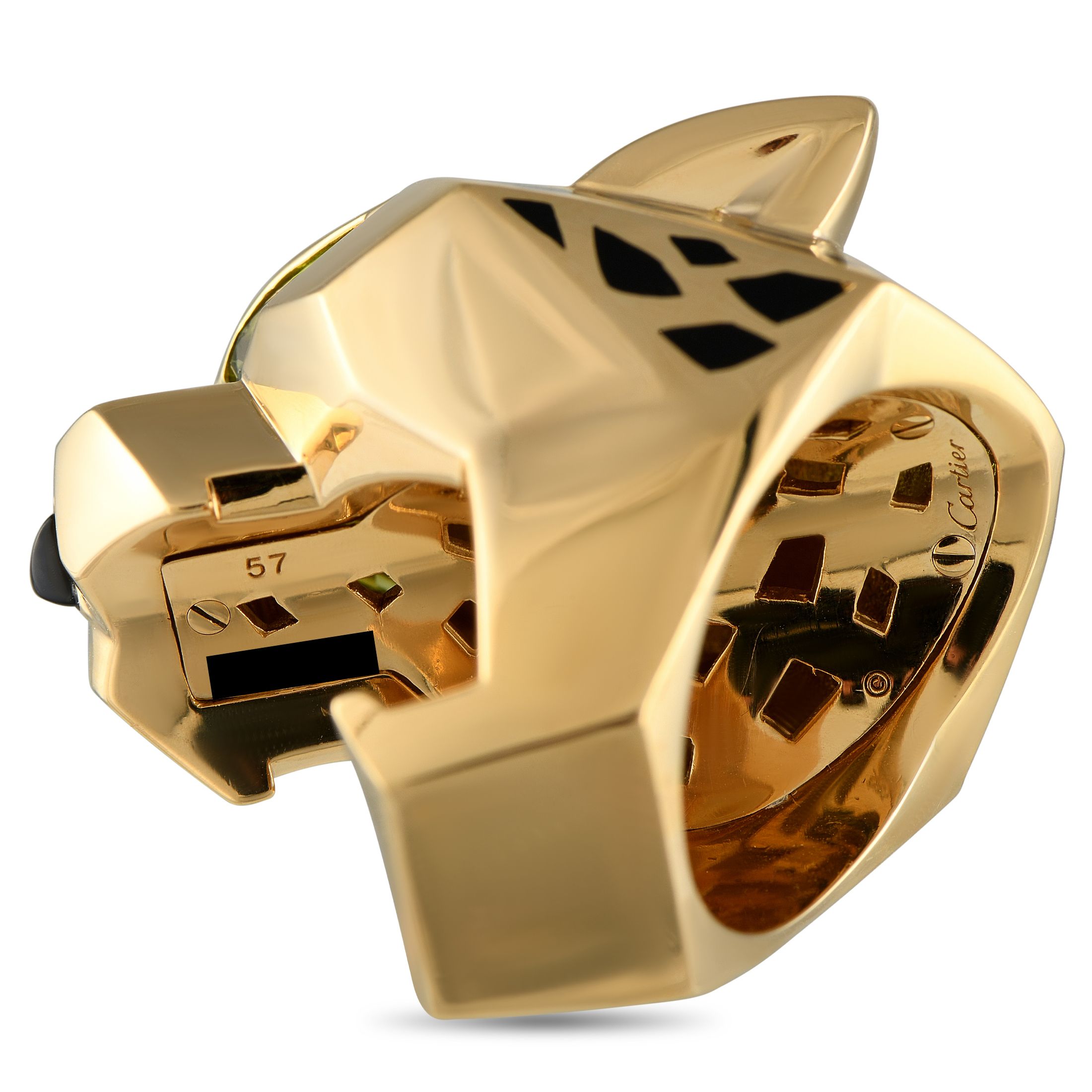 CartierPanthere 18K Yellow Gold Ring