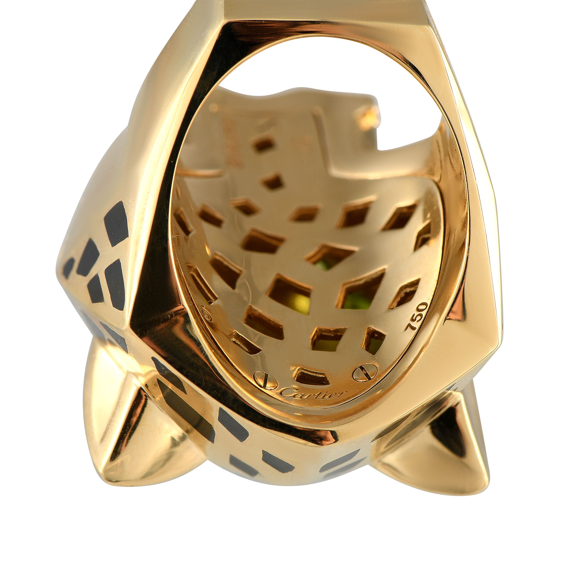 CartierPanthere 18K Yellow Gold Ring