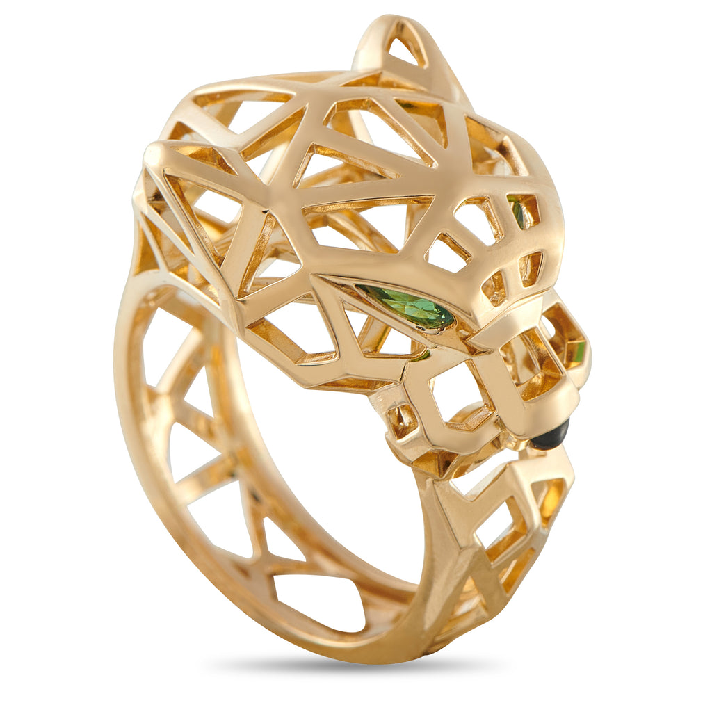 Cartier Panthere 18K Yellow Gold Ring