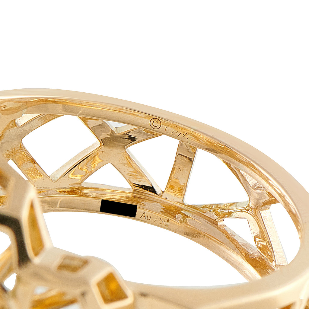 Cartier Panthere 18K Yellow Gold Ring