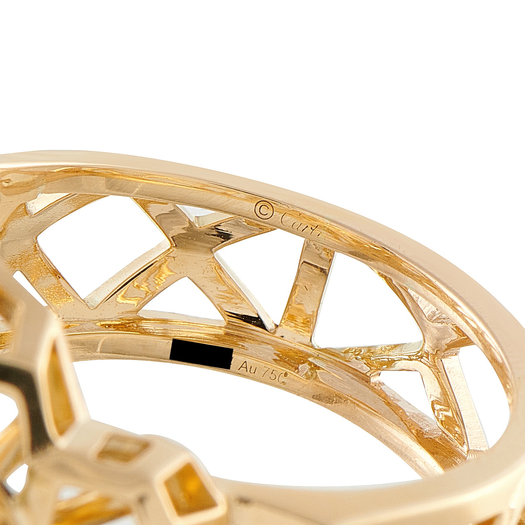 Cartier Panthere 18K Yellow Gold Ring