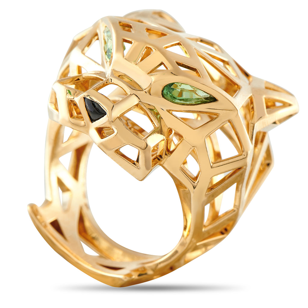 CARTIER Panthere 18K Yellow Gold Ring