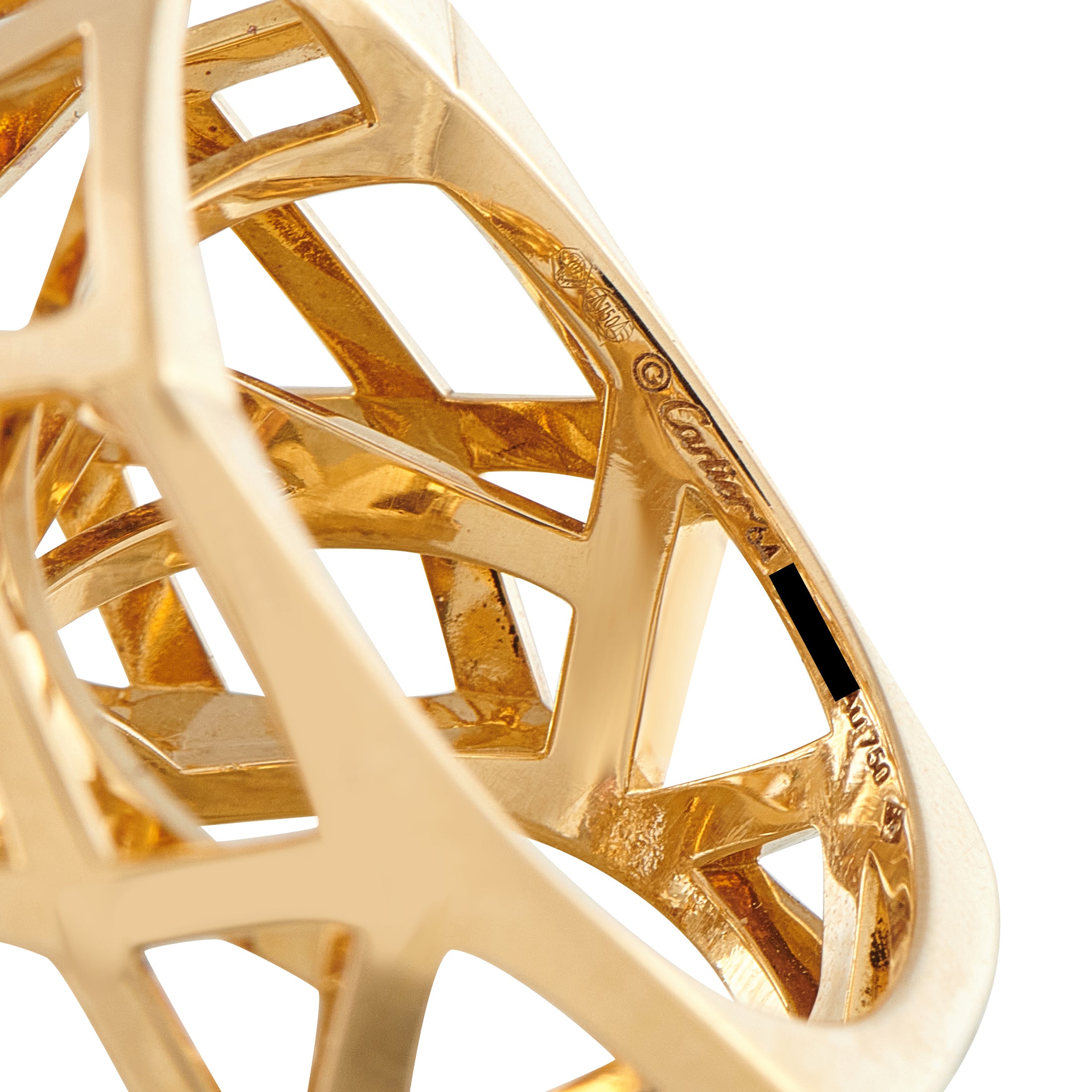Cartier Panthere 18K Yellow Gold Ring