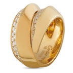 Cartier Panthère Griffe 18K yellow gold diamond ring