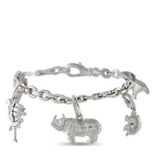 Cartier Vintage Platinum and 18K White Gold Animal Charm
